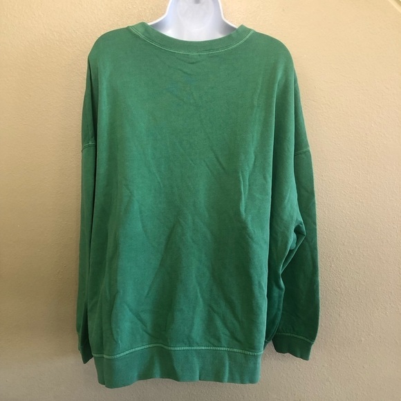 Old Navy Cropped French Terry Sweatshirt Dropped Shoulders Plus Size 4X - Picture 2 of 10